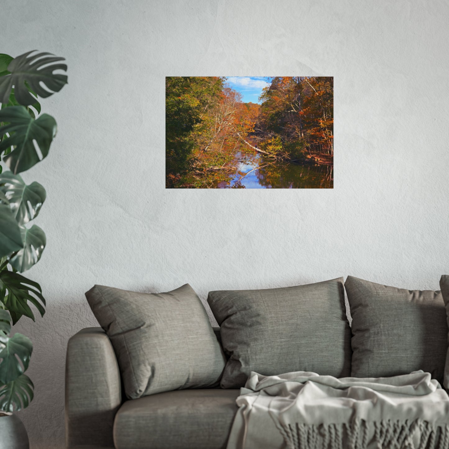 Autumn Fisherman